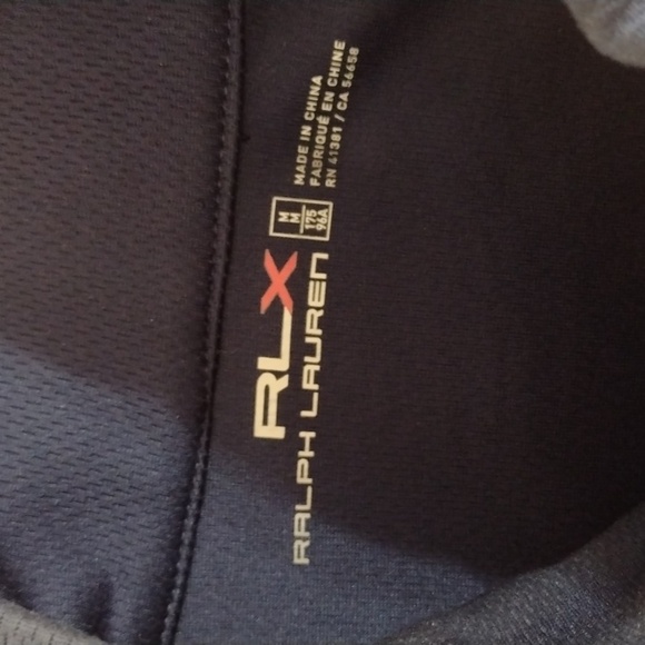 Ralph Lauren X Navy Full Zip Athletic Vest Size M Halloween Patch - Picture 5 of 13